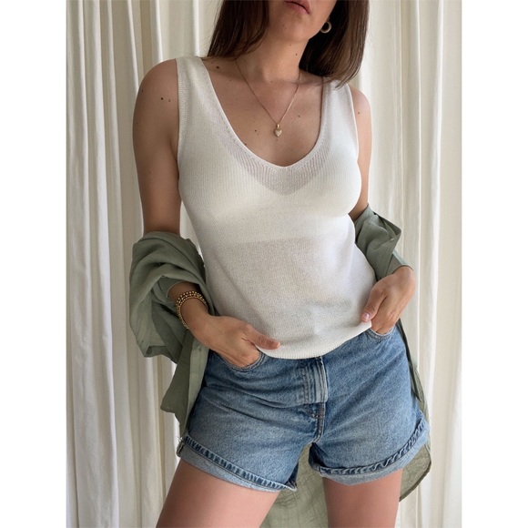 TANK TOP — In Off White - Picture 4 of 5